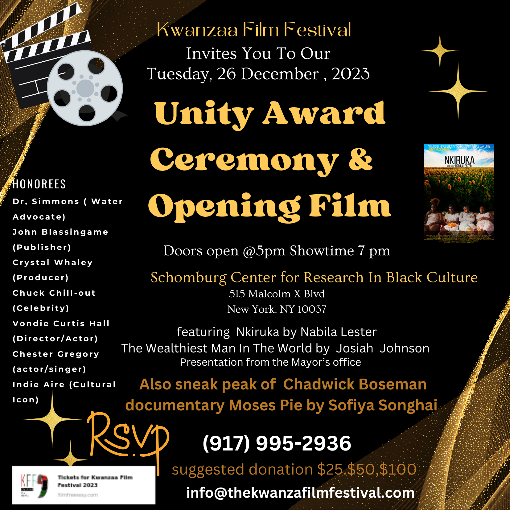 The Kwanzaa Film Festival